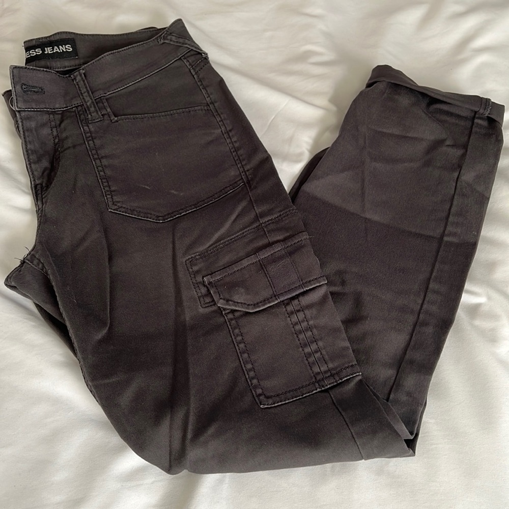 Gray Cargo Pants